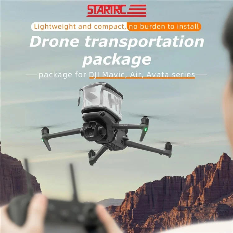 Startrc 1145502 Für DJI Air 3 / Avata 2 Drohnenzubehör Carrier Transport Bag DJI Drohnenzubehör