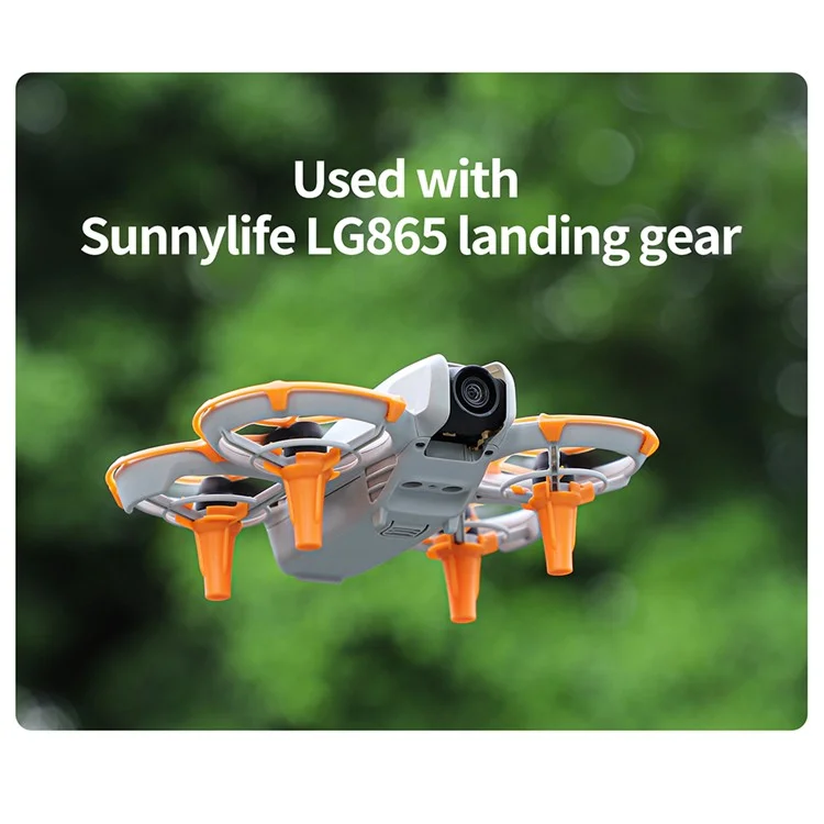 Sunnylife NE-KC863 Para DJI Neo Propeller Protetor RC Drone Blade Guard Tampa de Proteção - Laranja
