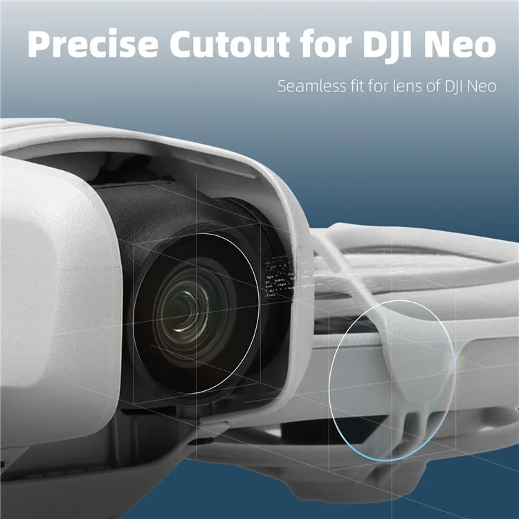 SUNNYLIFE NE-BHM861 2Pcs For DJI Neo Drone Gimbal Lens 9H Темперированное стекло Защитная пленка для экрана