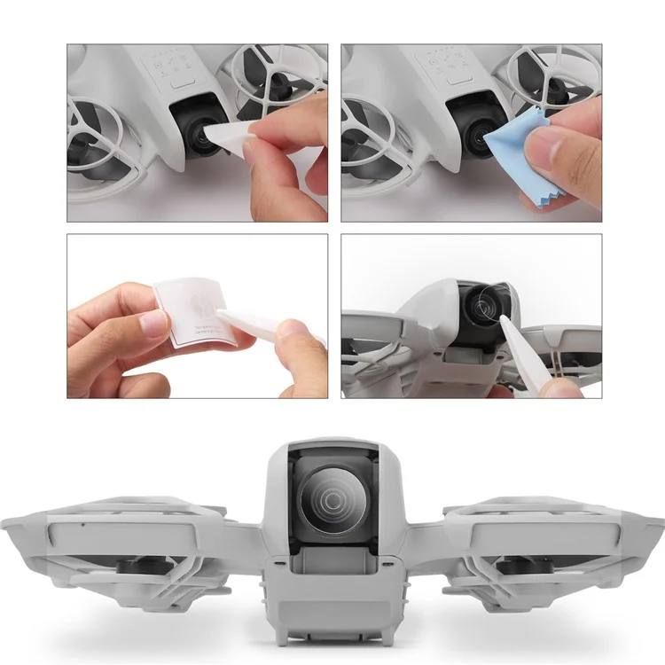 SUNNYLIFE NE-BHM861 2Pcs For DJI Neo Drone Gimbal Lens 9H Темперированное стекло Защитная пленка для экрана