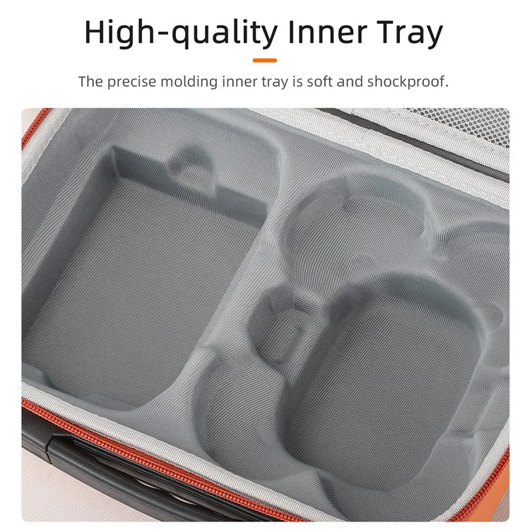SUNNYLIFE NE-B864 Carrying Case for DJI Neo Mini Drone Accessories Portable Storage Bag - Orange