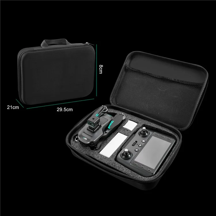 S159 HD Aerial Photography RC Drone GPS -positionierungshindernisvermeidung Quadcopter, 2 Batterien - Schwarz