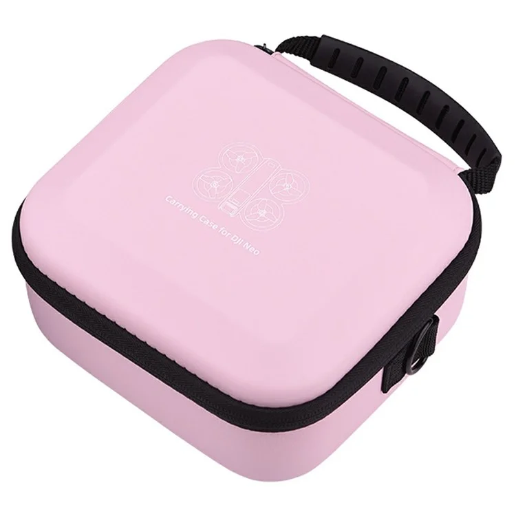 BRDRC For DJI Neo Drone Carrying Case Portable Storage Bag with Shoulder Strap - Pink