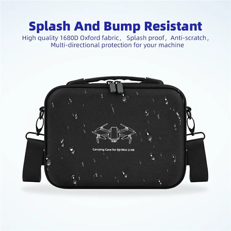 Brdrc Pour Dji Dji Mini 4k / Mini 2 se / Mini 2 Sac de Rangement de Choc de Protection Avec Amortisseur Avec Bandoulière