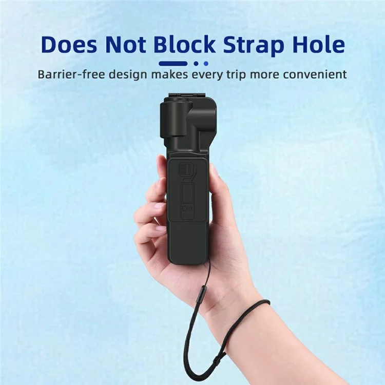 BRDRC Für DJI Osmo Pocket 3 Gimbal Protector Screen Objektivschutzschutz Hardcase - Schwarz