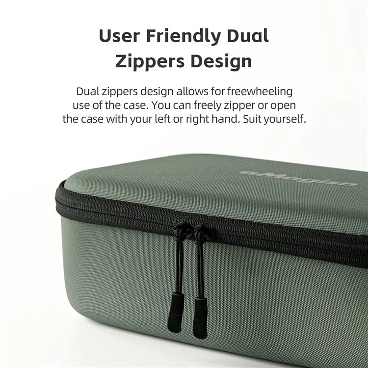 AMAGISN For DJI Neo Protective Case RC Drone Portable Storage Bag with Shoulder Strap - Green