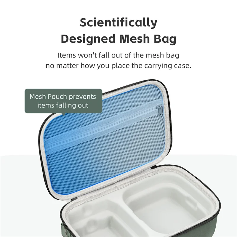 AMAGISN For DJI Neo Protective Case RC Drone Portable Storage Bag with Shoulder Strap - Black