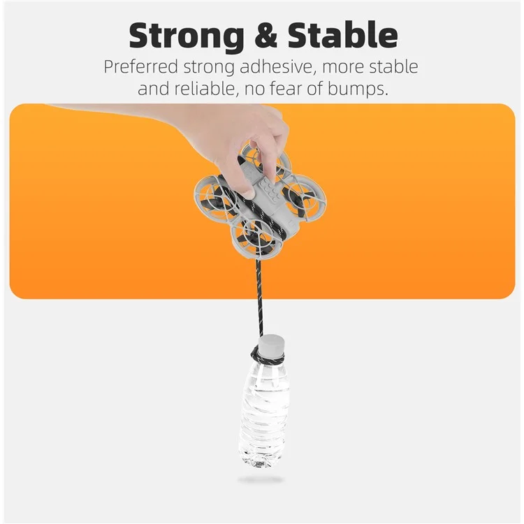 SUNNYLIFE NE-AD878 Für DJI Neo Building Block Toy Adapter Klebstoffverbinder