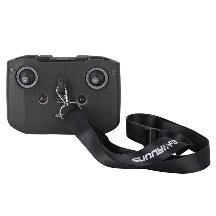 Sunnylife Для RC-N3 / 2 / 1 Силиконовый Защитный Крышка с Силиконовым Контроллером с Ремешком Для Шеи - Черный