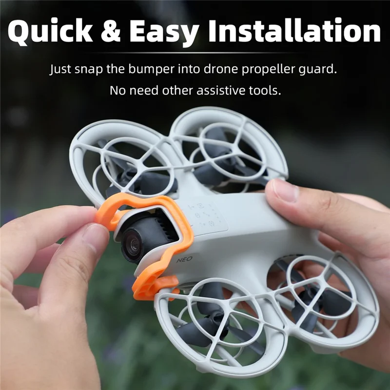 Sunnylife NE-BX897 Per DJI Neo Quick Release Gimbal Bumper Drone Protection Bracket - Nero