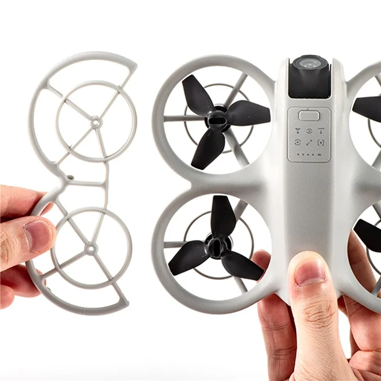 STARTRC For DJI Neo Propeller Protector RC Drone TPU Propeller Guard Protective Ring - Light Grey