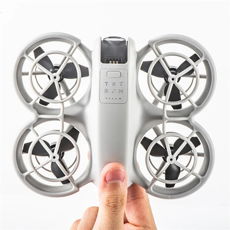 STARTRC For DJI Neo Propeller Protector RC Drone TPU Propeller Guard Protective Ring - Light Grey