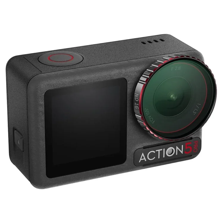 STARTRC 1145588 4Pcs / Ensemble pour DJI Osmo Action 5 Pro Caméra d'action ND8 / 16 / 32 + Filtres CPL