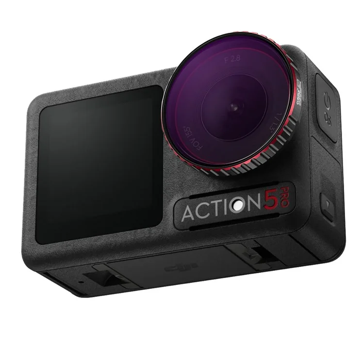 STARTRC 1145588 4Pcs / Ensemble pour DJI Osmo Action 5 Pro Caméra d'action ND8 / 16 / 32 + Filtres CPL