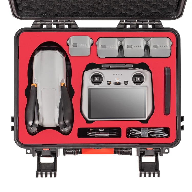 STARTRC 1154931 For DJI Air 3S Waterproof Suitcase Explosion-Proof PP Carrying Box