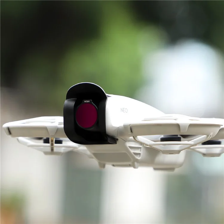 SUNNYLIFE NE-ZG898 For DJI Neo Drone Lens Hood Sunhood Anti-Glare Lens Sunshade - Black