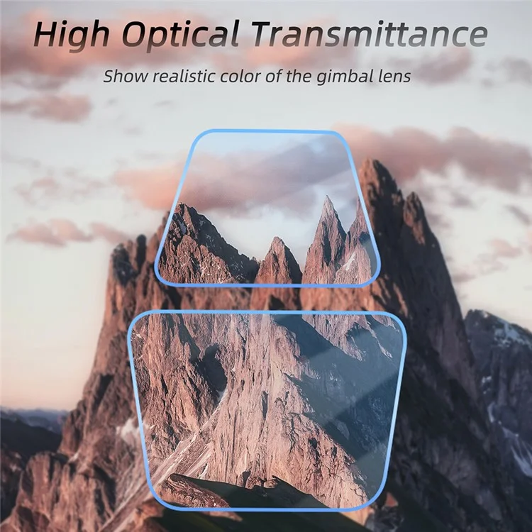SUNNYLIFE 2 комплекта для DJI Air 3S Антицарапинный закаленное стекло Пленка защитная для экрана HD