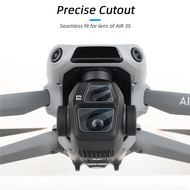 SUNNYLIFE 2 комплекта для DJI Air 3S Антицарапинный закаленное стекло Пленка защитная для экрана HD