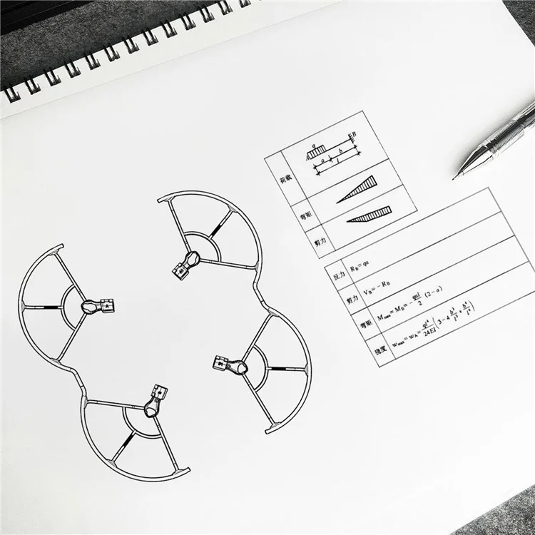 SUNNYLIFE A3S-KC910 Para DJI Air 3S / Air 3 Anel Integrado Anti-Colisão Guarda de Hélice de Drone