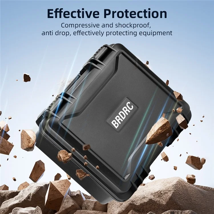 BRDRC For DJI Neo Drone Carrying Case Waterproof Hard Travel Case