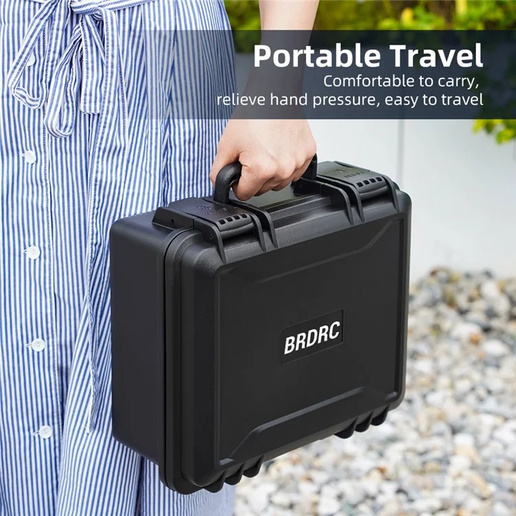 BRDRC For DJI Neo Drone Carrying Case Waterproof Hard Travel Case