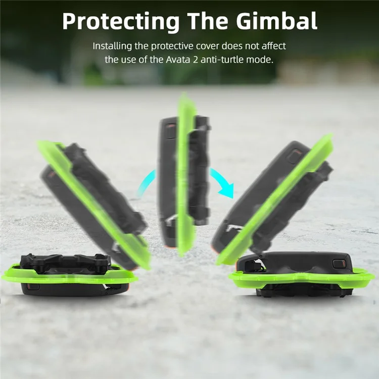 BRDRC Protetor de Hélice Protetor para DJI Avata 2 Drone Capa Protetora Anti-Colisão Acessórios - Preto