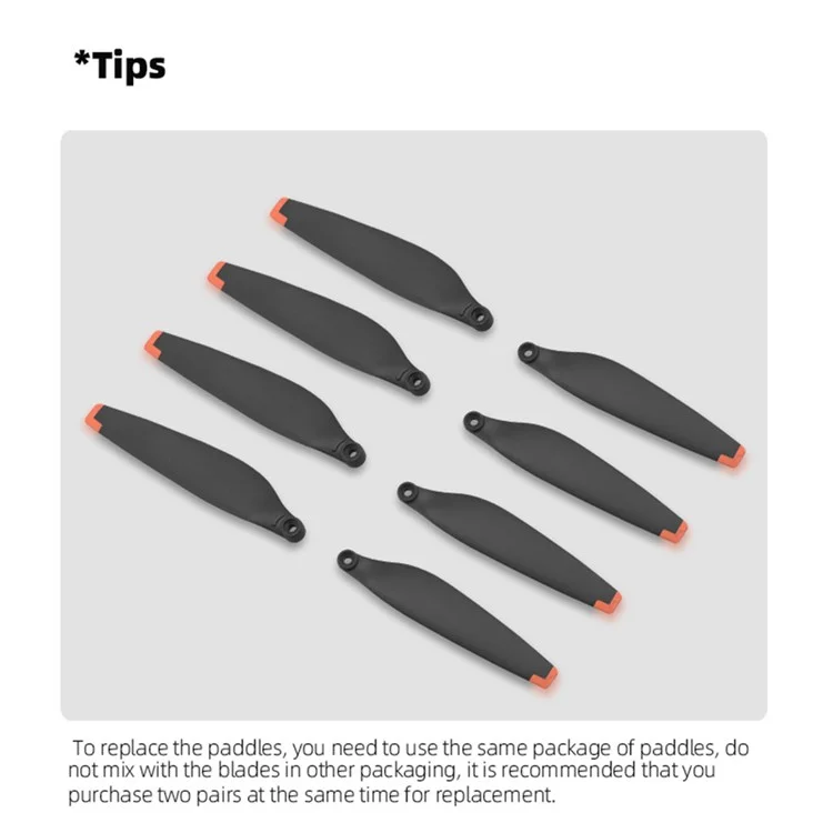 BRDRC 2Pair For DJI Mini 4 Pro Propellers RC Drone Spare Blade Replacement Parts