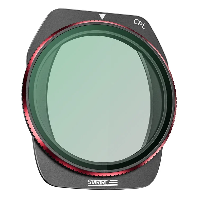 Filtre d'objectif CPL en alliage d'aluminium et en verre STARTRC 1154757 pour le drone DJI Air 3S