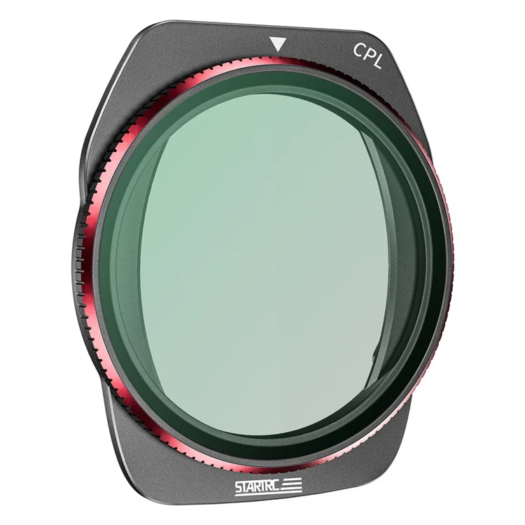 Filtre d'objectif CPL en alliage d'aluminium et en verre STARTRC 1154757 pour le drone DJI Air 3S