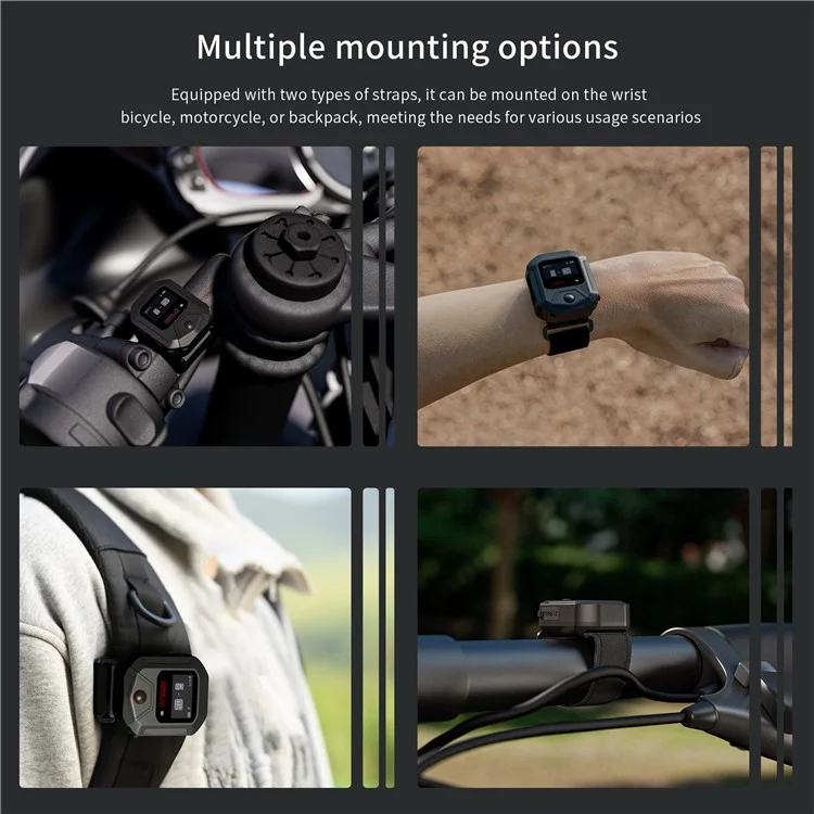 STARTRC 1146462 Wireless Remote Control for DJI Osmo Action 5 Pro / Action 4 / Action 3 Sports Camera Bluetooth-compatible Remote Controller