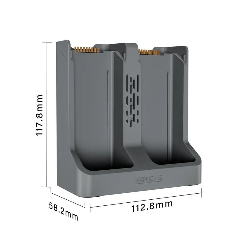 STARTRC 1125351 For DJI Air 3S / Air 3 Charging Butler Dual Battery Storage Box Charger