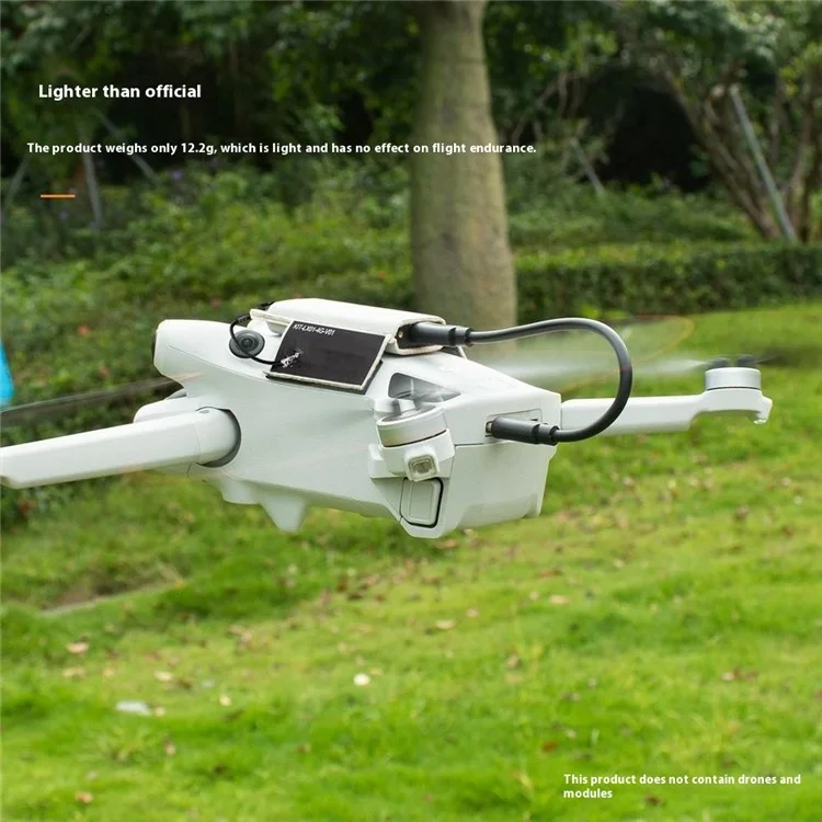 For DJI Mini 4 Pro / Mini 3 Pro / Mini 3 Drone 4G Module Installation PU Sleeve with Antenna