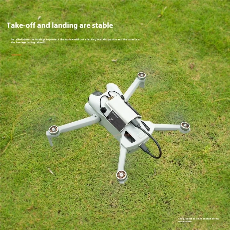 For DJI Mini 4 Pro / Mini 3 Pro / Mini 3 Drone 4G Module Installation PU Sleeve with Antenna