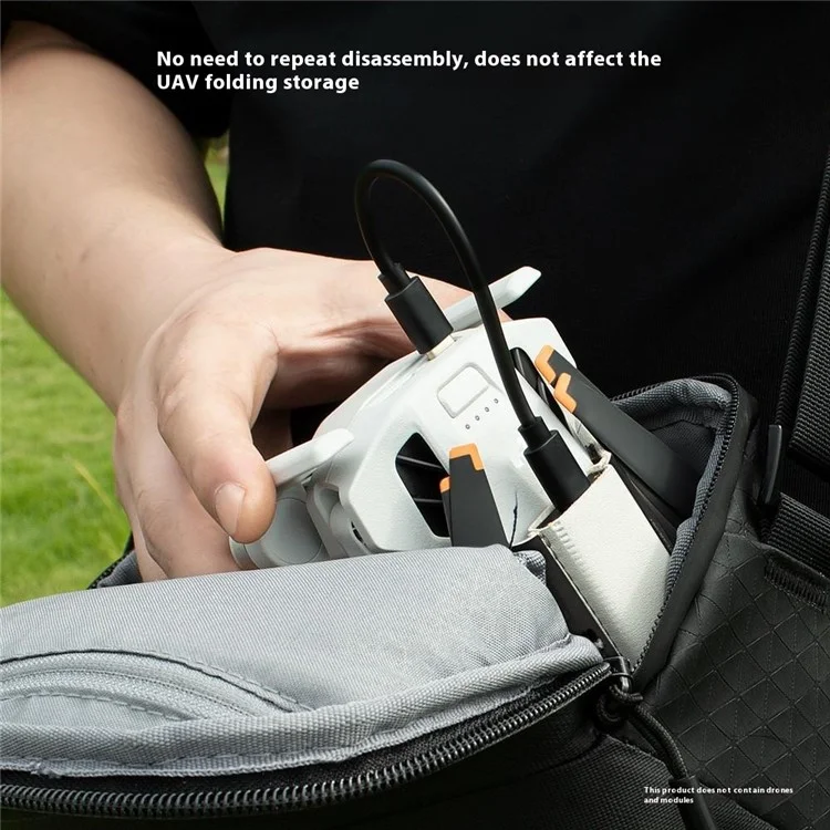 For DJI Mini 4 Pro / Mini 3 Pro / Mini 3 Drone 4G Module Installation PU Sleeve with Antenna