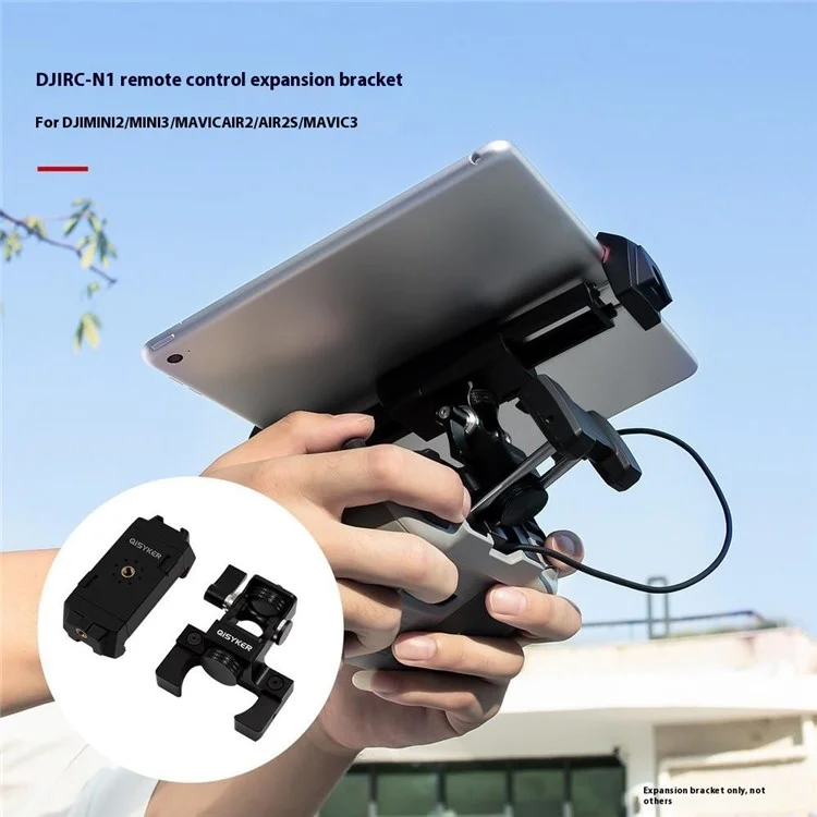 QISYKER RCN10919 For DJI Mavic 3 Classic Drone RC-N1 Remote Controller Mobile Phone Holder