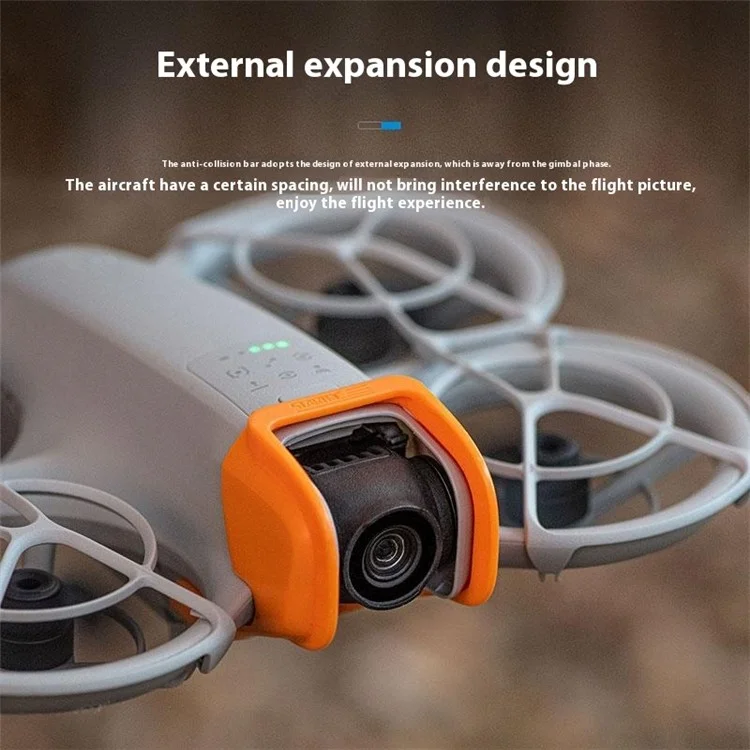STARTRC For DJI Neo Drone Gimbal Lens Protection Bumper Plastic Anti-Collision Guard - Orange