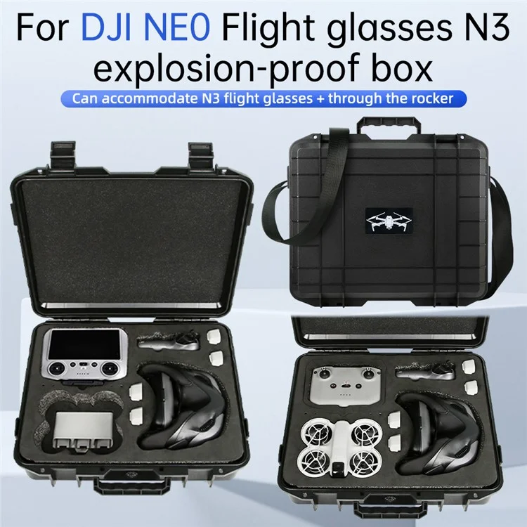 Custodia di trasporto a prova di esplosione per DJI Neo RC Drone, custodia per il trasporto portatile.