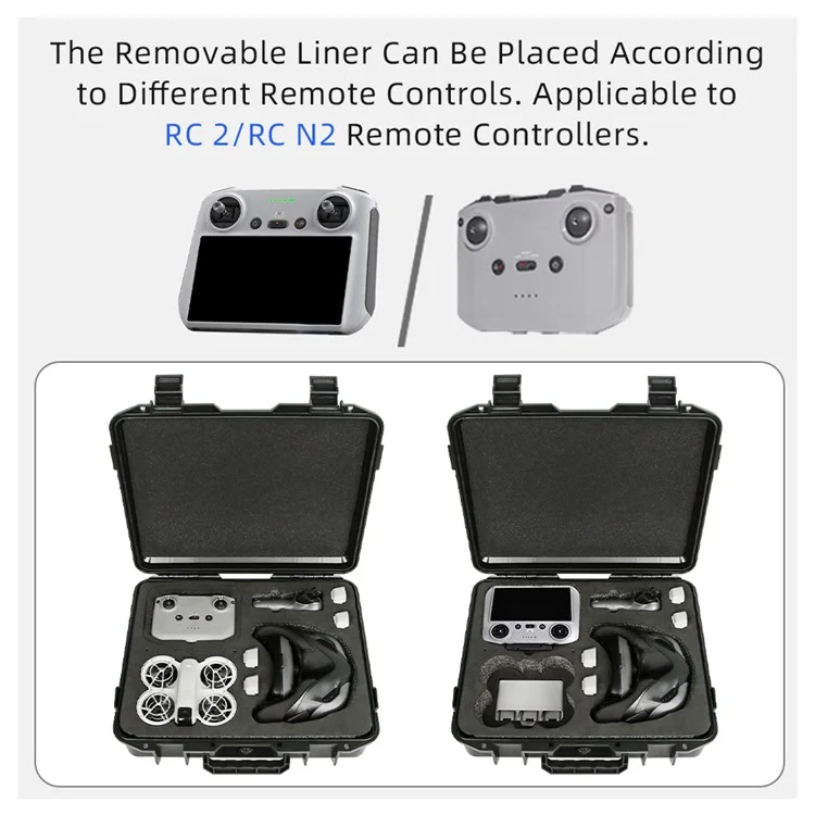Custodia di trasporto a prova di esplosione per DJI Neo RC Drone, custodia per il trasporto portatile.