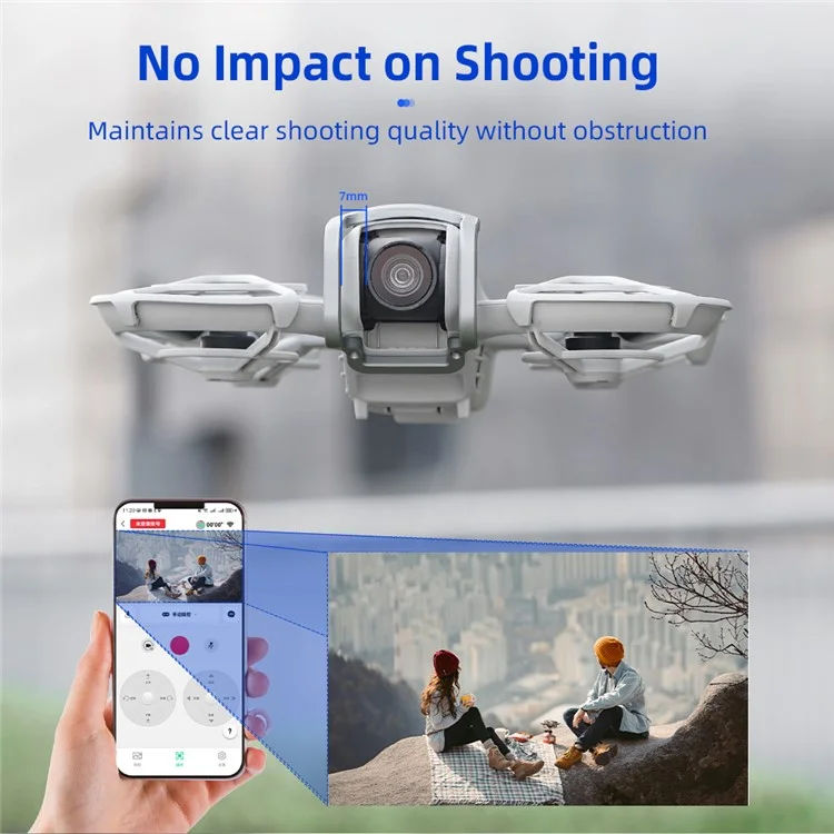 BRDRC Metal Gimbal Protector for DJI Neo Drone Lightweight Camera Guard
