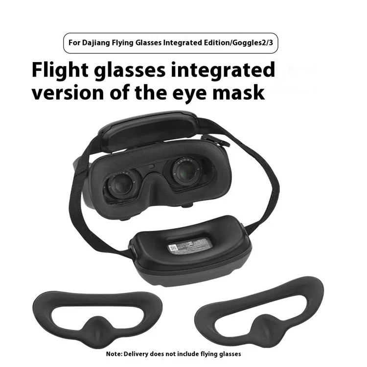 Máscara para los ojos de esponja BRDRC para DJI Goggles 3 / Goggles 2 / Goggles Integra Almohadilla protectora para gafas de vuelo