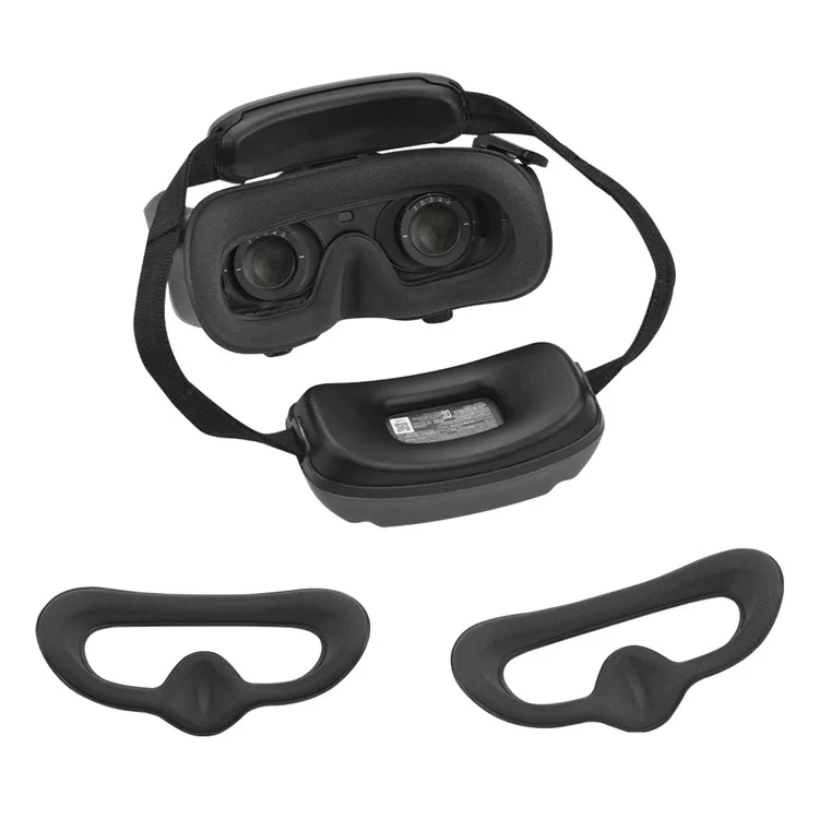Máscara para los ojos de esponja BRDRC para DJI Goggles 3 / Goggles 2 / Goggles Integra Almohadilla protectora para gafas de vuelo