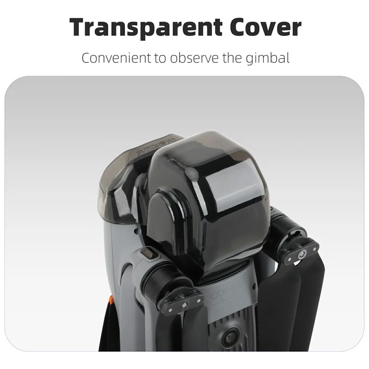 Protecteur d'objectif en plastique anti-rayures pour caméra à cardan DJI Air 3S SUNNYLIFE A3S-G913