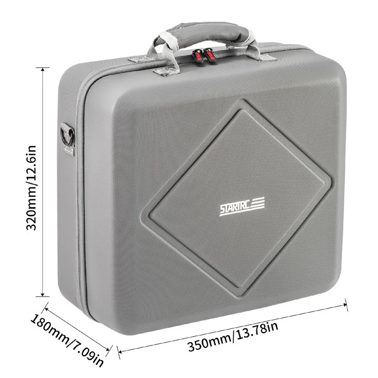 Bolsa de armazenamento STARTRC 1149784 para DJI Mini 4 Pro / Air 3 / Air 3S Dual Drone Estojo de transporte portátil