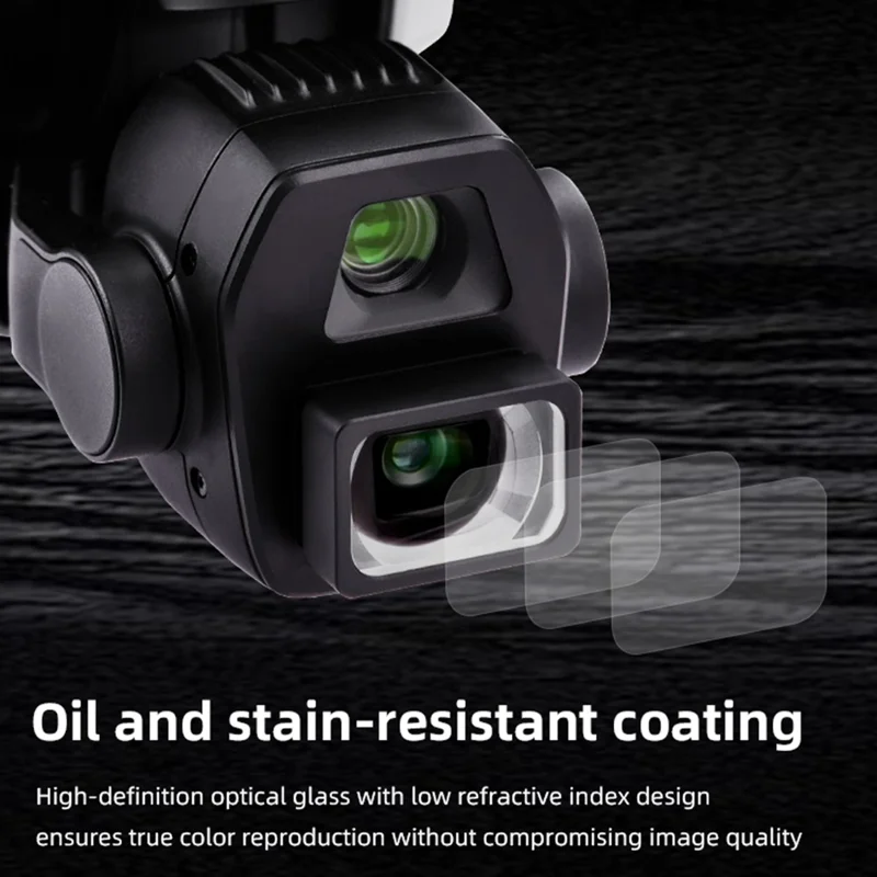 BRDRC For DJI Air 3S Wide-Angle Lens External Expanded View Drone Accessories