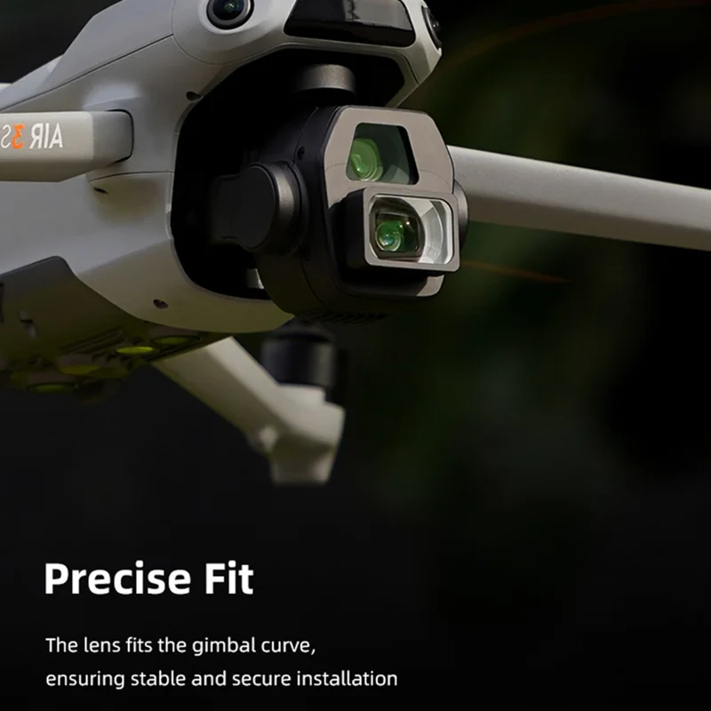 BRDRC For DJI Air 3S Wide-Angle Lens External Expanded View Drone Accessories