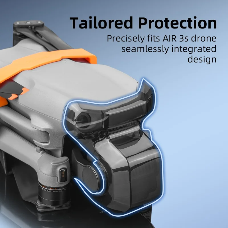 BRDRC For DJI Air 3S Gimbal Protector Replacement Camera Lens Cap Protective Lens Cover