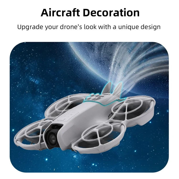 BRDRC Für DJI Neo Drohne Flugsteuerung Schnelle Freigabe ABS Flugsteuerung Flügel