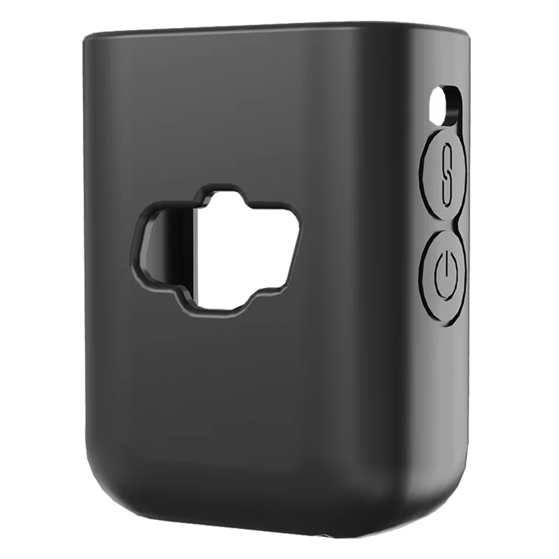 BRDRC For DJI Mic 2 Silicone Case Wireless Microphone Protective Cover - Black