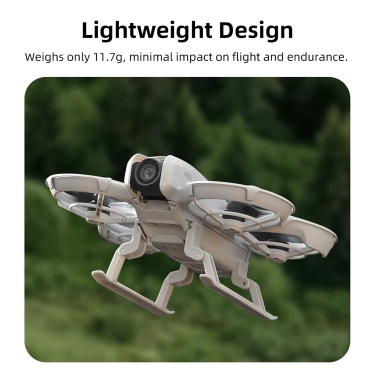 Pieds d'extension pliables en ABS pour le drone DJI Neo