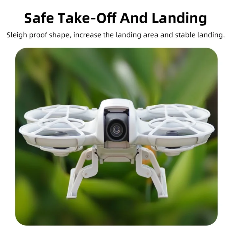 Pieds d'extension pliables en ABS pour le drone DJI Neo